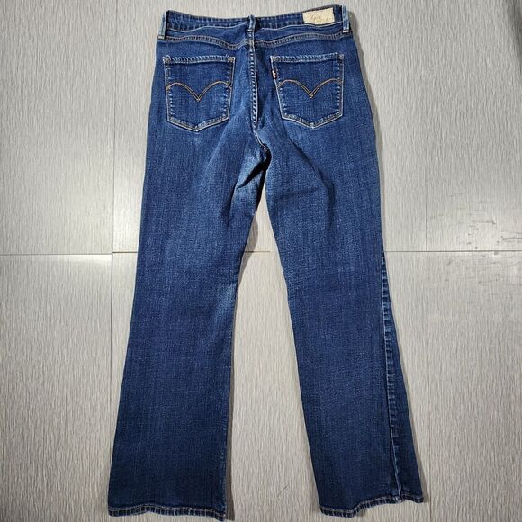 Levi’s The Demi Curve Classic Boot Cut Jean Women's Size 8/29 Mid Rise Stretch - Picture 6 of 12